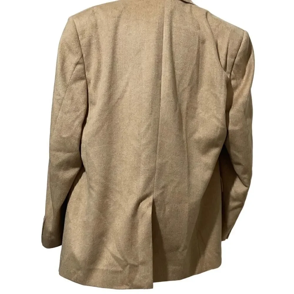 Camel hair 100% for Belk sport jacket blazer